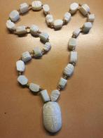 Neo-Egyptische Scarab ketting, Ophalen of Verzenden, Gebruikt