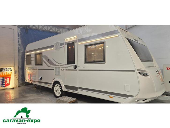 TABBERT DA VINCI 560 HTD, Caravans en Kamperen, Caravans, Bedrijf, tot en met 4, 1500 - 2000 kg, Tabbert, 6 tot 7 meter