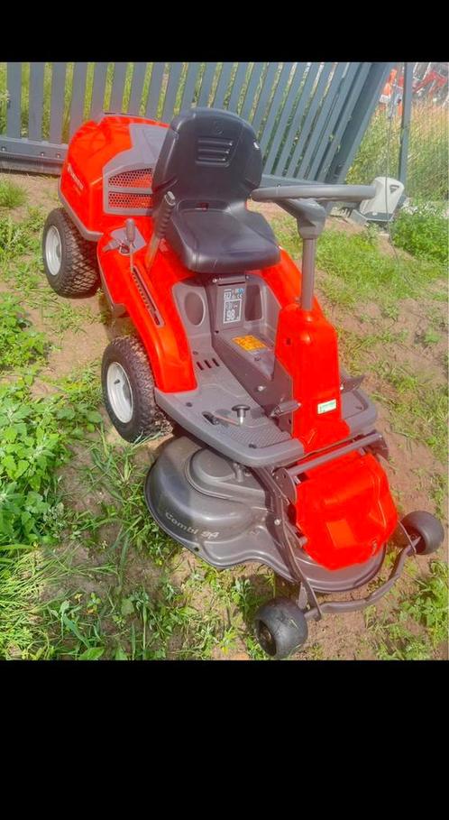 Husqvarna R214TC Zitmaaier – 94cm – Goed werkend, Tuin en Terras, Zitmaaiers, Gebruikt, 90 tot 120 cm, Ophalen of Verzenden