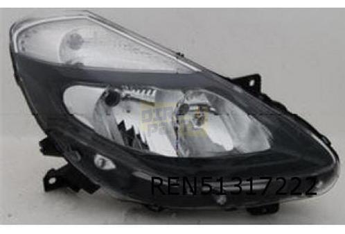 Renault Clio III (2/09-1/11) koplamp Rechts (zwarte binnenzi, Auto-onderdelen, Verlichting, Renault, Nieuw, Verzenden