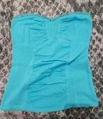 Lichtblauw topje MORGAN TU, Kleding | Dames, Ophalen, Blauw, Morgan, Zonder mouw