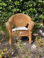 2 rieten zeteltjes met kussen, Enlèvement, Utilisé, Brun