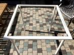 IJZEREN TUINTAFEL, Tuin en Terras, Ophalen, Gebruikt, Vierkant, Metaal