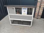 Konijnen hok / konijnehok, Dieren en Toebehoren, Ophalen, 110 cm of meer, Zo goed als nieuw, 90 cm of meer