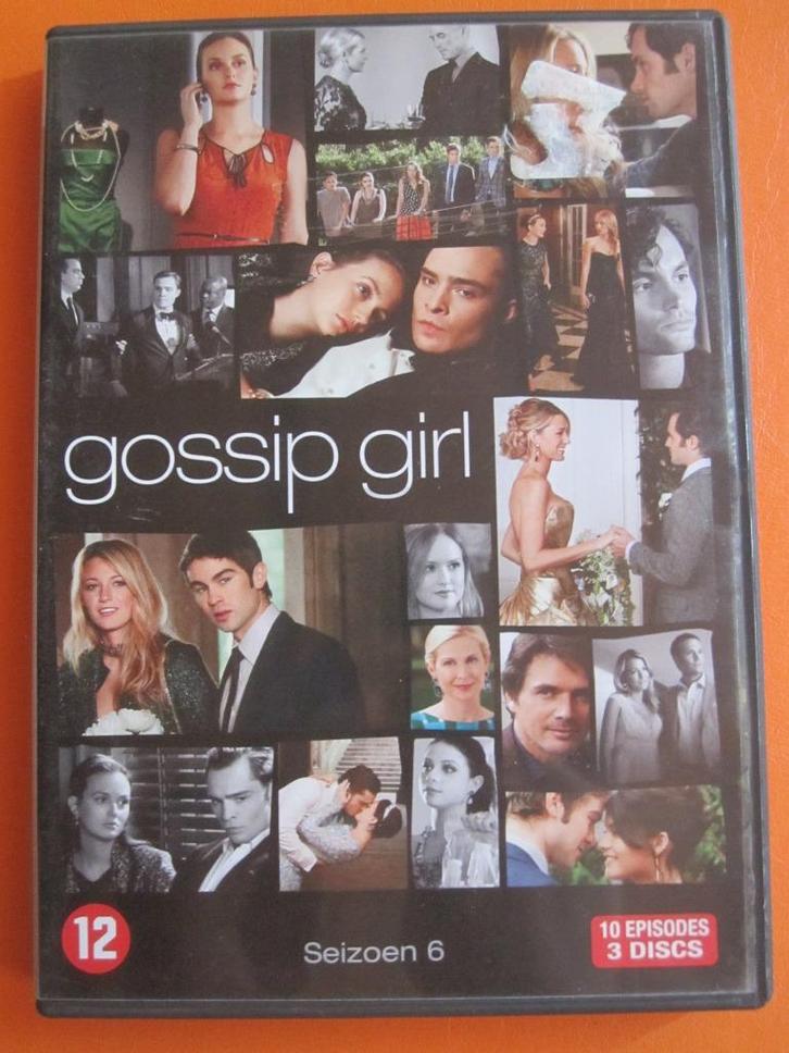 Gossip Girl - Seizoen 6 (2012) 3 disc, Cd's en Dvd's, Dvd's | Tv en Series, Zo goed als nieuw, Drama, Boxset, Vanaf 6 jaar, Ophalen of Verzenden