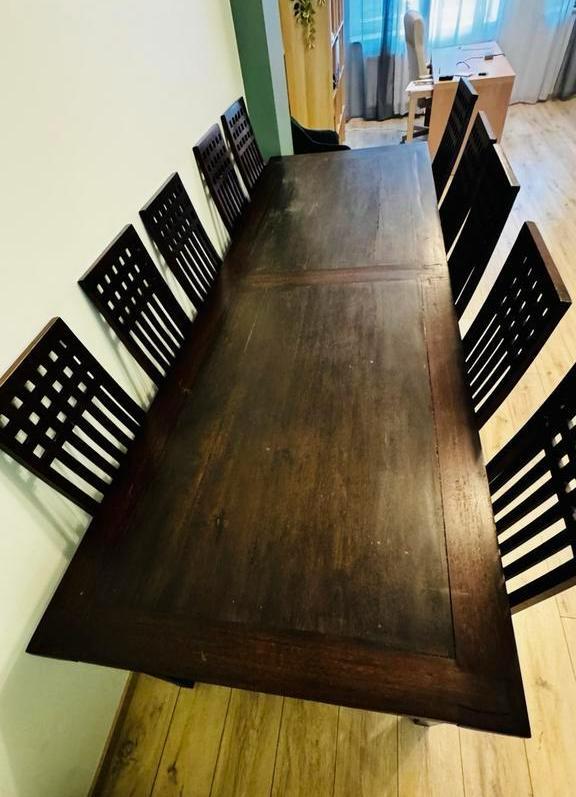 Salle a manger 10 personnes, Huis en Inrichting, Complete eetkamers, Zo goed als nieuw, Ophalen of Verzenden