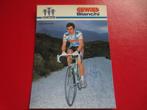 wielerkaart 1987 team bianchi silvio martinello  signe, Comme neuf, Envoi