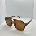 Trendy vintage look tortoise zonnebril dames, Ophalen of Verzenden, Zo goed als nieuw, Zonnebril