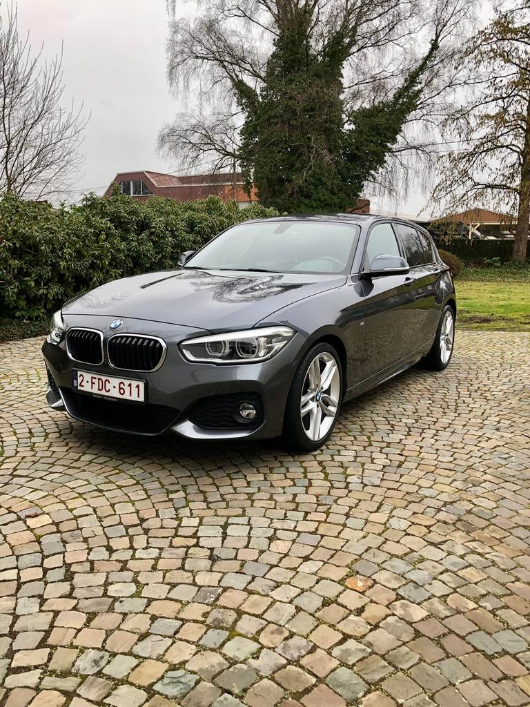 BMW f20 116i M pakket (veel opties+recent onderhoud), Autos, BMW, Particulier, Série 1, Apple Carplay, Essence, Euro 6, Argent ou Gris