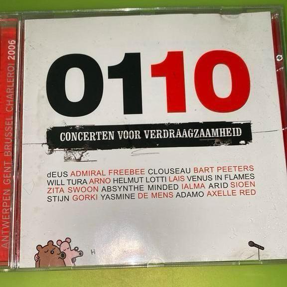 ALS NIEUW CD 0110/CONCERTEN VOOR VERDRAAGZAAMHEID !, Cd's en Dvd's, Cd's | Verzamelalbums, Zo goed als nieuw, Ophalen of Verzenden