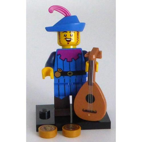 LEGO 71032-Col22-3 Troubadour, Verzamelen, Poppetjes en Figuurtjes, Nieuw, Ophalen of Verzenden