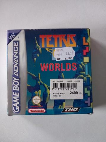 tetris mondes nintendo gameboy advance, Enlèvement ou Envoi, Comme neuf