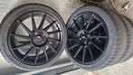 JR velgen / japan racing 17inch 4x100, Auto-onderdelen, Banden en Velgen, Ophalen, 17 inch, Velg(en)