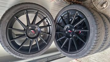 JR velgen / japan racing 17inch 4x100 beschikbaar voor biedingen