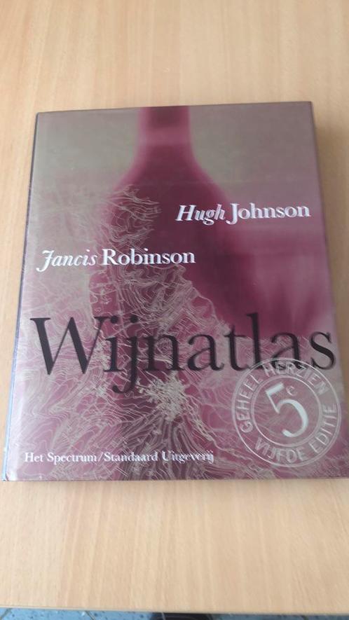 Hugh Johnson - Wijnatlas, Livres, Livres de cuisine, Enlèvement ou Envoi