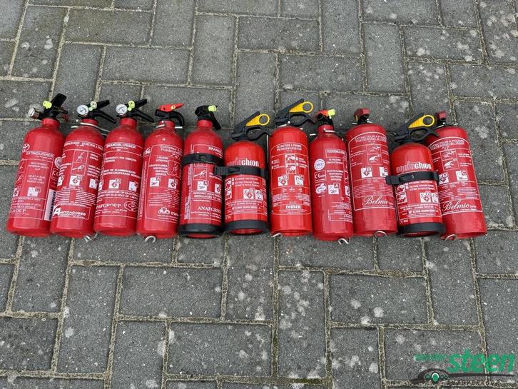 Brandblussers - Lifehammers - Gevaren Driehoeken Diverse, Auto diversen, Onderhoudsmiddelen, Ophalen of Verzenden