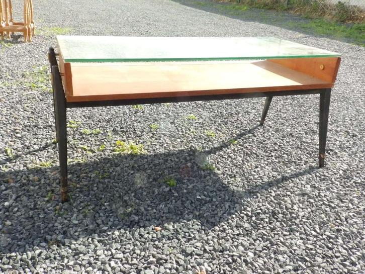 salontafel - cocktailkoffie vintage design, Antiek en Kunst, Kunst | Designobjecten, Ophalen