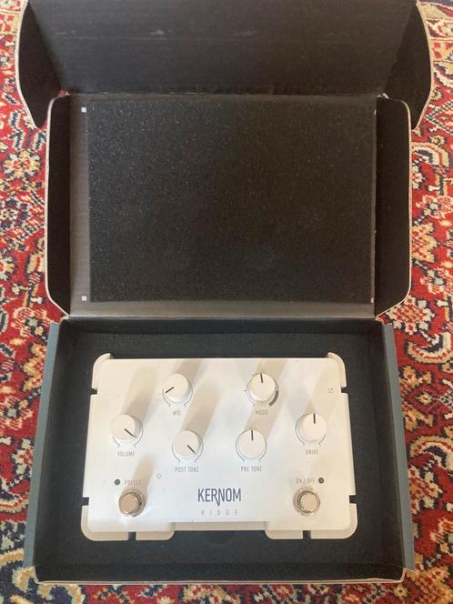 Kernom Ridge overdrive, Musique & Instruments, Effets, Comme neuf, Distortion, Overdrive ou Fuzz, Enlèvement ou Envoi