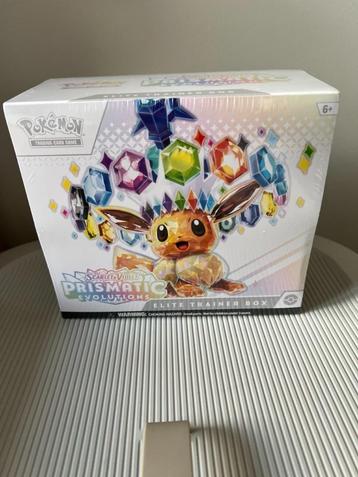 Pokemon Prismatic Evolutions Elite Trainer Box ETB - Scellé, Enlèvement ou Envoi, Neuf, Booster box, Foil
