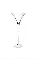 Vase martini h70cm d30cm, Maison & Meubles, Utilisé, Autres couleurs, 50 à 75 cm, Verre