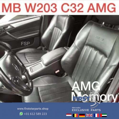 W203 C32 C55 AMG leder interieur Mercedes C Klasse 2006 AMG, Auto-onderdelen, Interieur en Bekleding, Mercedes-Benz, Gebruikt