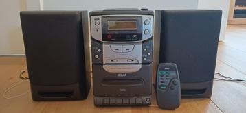 Mini stereo-keten met mankementje beschikbaar voor biedingen