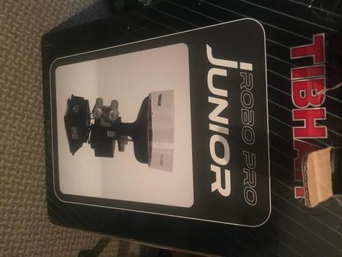 Heemskerk Ping Pong tafel en  robot junior TIHBAR, Sport en Fitness, Tafeltennis, Gebruikt, Tafel Indoor, Inklapbaar, Verrijdbaar