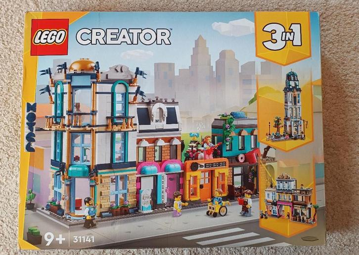 LEGO Creator Street 3in1 Art Deco bouwspeelgoed, Kinderen en Baby's, Speelgoed | Duplo en Lego, Nieuw, Lego, Complete set, Ophalen