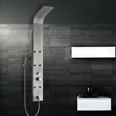 inox douchepaneel, Bricolage & Construction, Sanitaire, Inox, Enlèvement ou Envoi