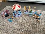 Playmobil family fun kermis 9482 blikken gooien zweefmolen, Ophalen of Verzenden, Gebruikt, Complete set