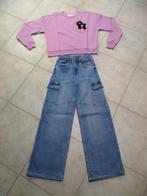 Jeansbroek in maat 176 met sweater in maat 0, Enfants & Bébés, Vêtements enfant | Taille 176, Ensemble, Utilisé, Garcia, Fille