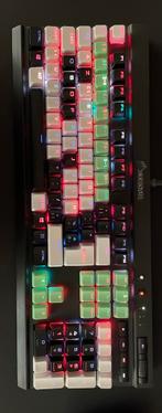 Corsair Gaming Keyboard (met extra keycaps), Computers en Software, Gaming toetsenbord, Azerty, Ophalen of Verzenden, Zo goed als nieuw