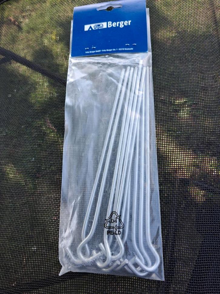 Épingles à terre BERGER et CAMPING., Caravanes & Camping, Accessoires de tente, Neuf, Enlèvement ou Envoi