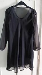 Blouse tunique noire t 38/40, Ophalen, Zwart