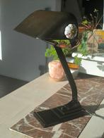 Erpe Model 52 lamp met zwarte bakelieten kap, Huis en Inrichting, Lampen | Tafellampen, Ophalen of Verzenden, Gebruikt, Metaal