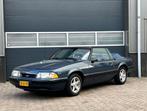Ford Mustang 2.3 bj.1987 Cabriolet|Autom|74000mls., Auto's, Automaat, Metaalkleur, Blauw, Mustang