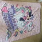 Minnie Unicorn dekbed met print 140x200, Kinderen en Baby's, Kinderkamer | Beddengoed, Ophalen, Meisje, Roze, Deken of Dekbed