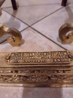 Ensemble de cheminée en bronze « copie unique », Enlèvement, Bronze