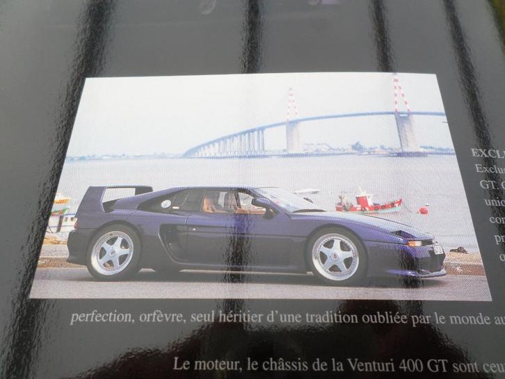 MVS Venturi 400 GT Brochure, Boeken, Auto's | Folders en Tijdschriften, Ophalen of Verzenden