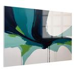 Stroom van energie Glasschilderij 105x70cm + Ophangsysteem, Huis en Inrichting, Woonaccessoires | Schilderijen, Tekeningen en Foto's