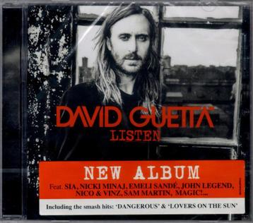 1053 - DAVID GUETTA - LISTEN - NIEUW beschikbaar voor biedingen