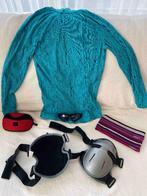 kniebescherming, zonnebril, thermische trui, Sport en Fitness, Snowboarden, Ophalen of Verzenden, Gebruikt, Overige typen
