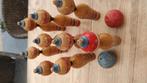 Vintage jaren 50. Houten kegelspel., Verzamelen, Ophalen of Verzenden, Zo goed als nieuw