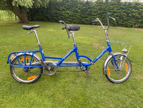 Graziella tandem vouwfiets vintage voor groot en klein, Fietsen en Brommers, Fietsen | Tandems, Gebruikt, Minder dan 10 versnellingen