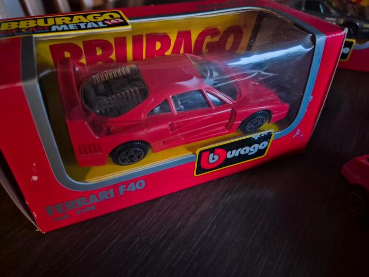 Ferrari Burago 1/43. 7 pièces. Fabriqué en Italie. Années 80, Hobby & Loisirs créatifs, Voitures miniatures | 1:43, Comme neuf