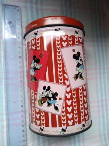 lege blik Mickey Mouse Disney doos, Verzamelen, Ophalen of Verzenden, Mickey Mouse, Gebruikt