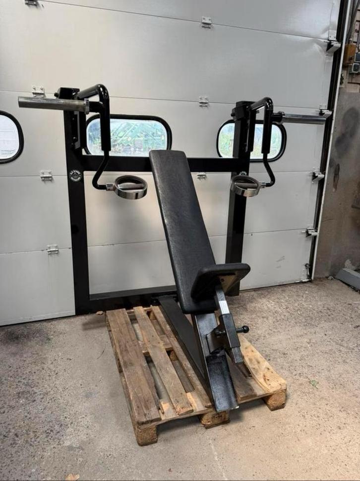 Jimsa Incline Chestpress / Brustpresse / Brust machine, Sport en Fitness, Fitnessmaterialen, Gebruikt, Overige typen, Armen, Benen