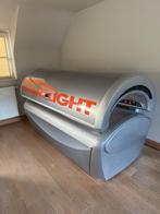 Zonnebank, Electroménager, Solarium, Banc solaire & Bronzage facial, Enlèvement, Comme neuf, Banc solaire double, 15 lampes ou plus