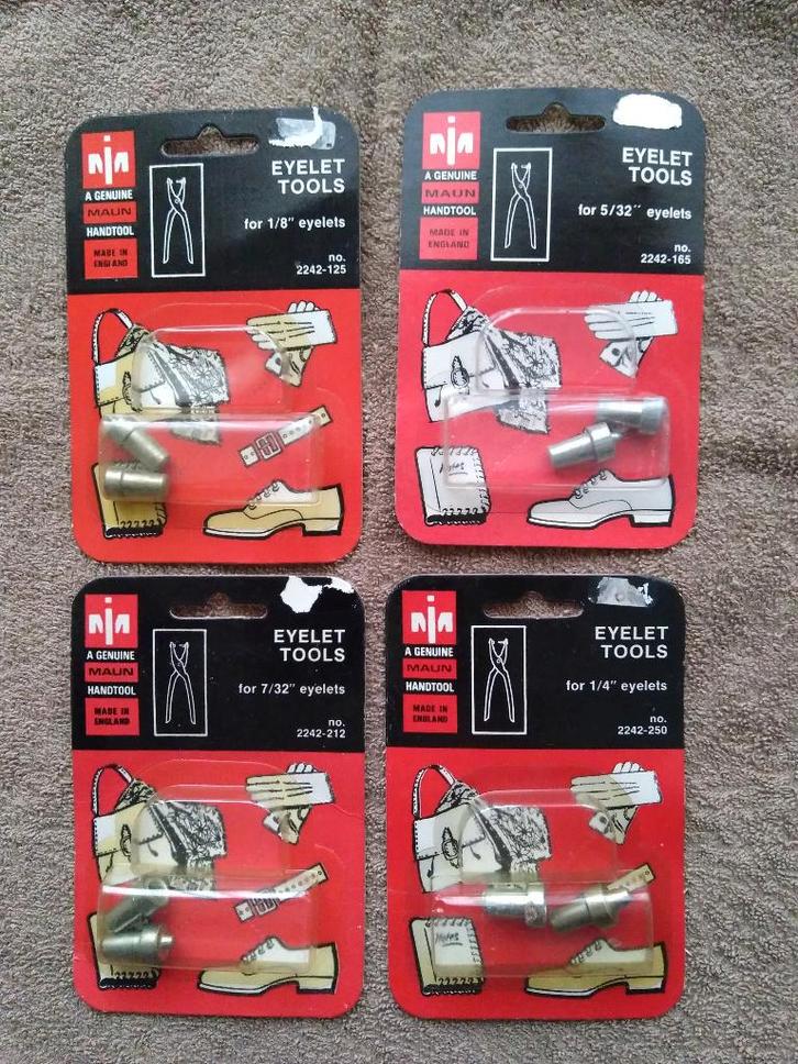 MAUN eyelet tools for handtool : hele lot., Hobby en Vrije tijd, Naaien en Fournituren, Nieuw, Overige typen, Ophalen of Verzenden