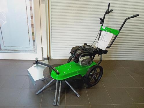 Onkruidborstelmachine op benzine, Tuin en Terras, Veegmachines, Nieuw, Ophalen